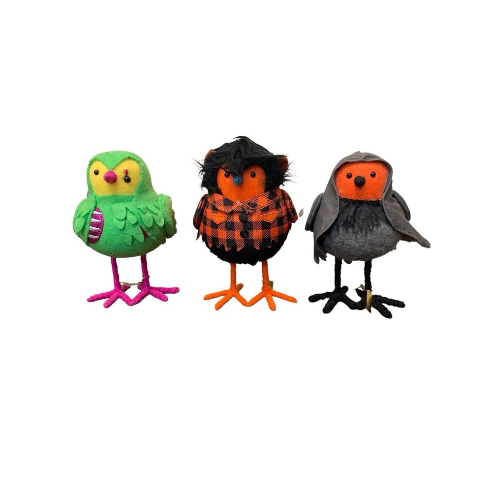 Target Hyde & EEK 2024 Halloween Birds Lot Lewis Moldy Moony Featherly Friends